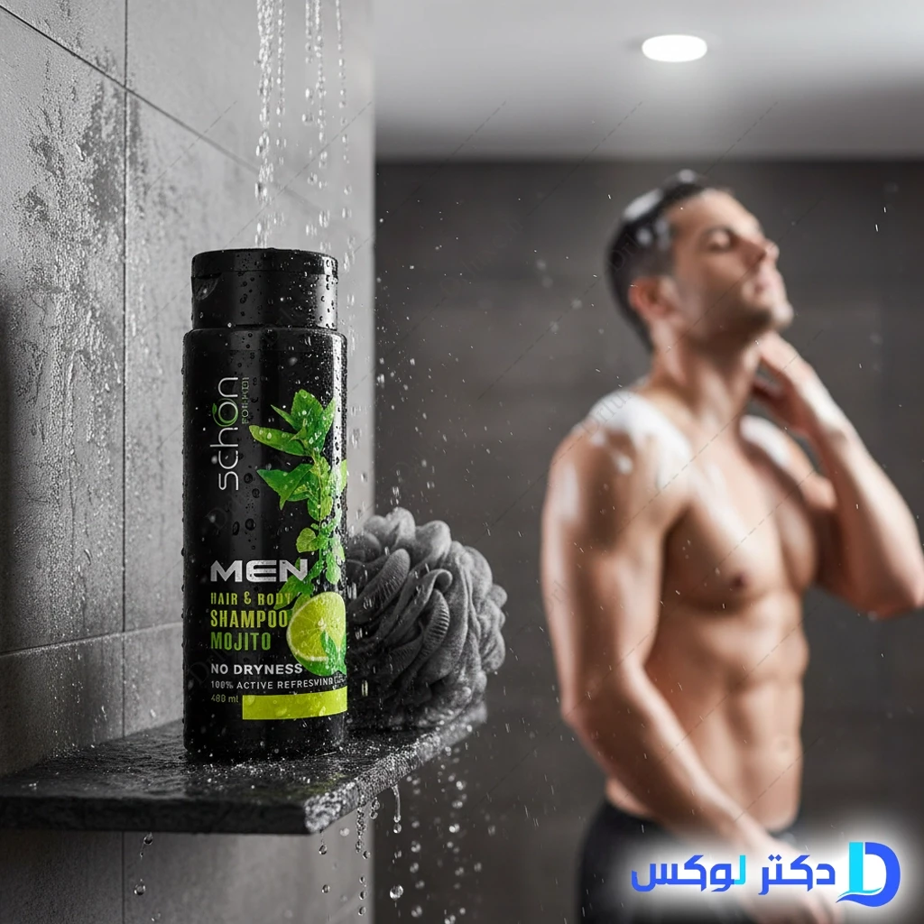 شامپو سر و بدن مردانه موهیتو شون